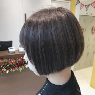 ショート カラー sano sayakaのヘアスタイル