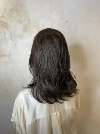 ミディアム カラー 【透明感カラー】 harunaのヘアスタイル