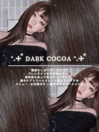 ロング カラー 🤍 韓国ヘア / INORI 🤍のヘアスタイル