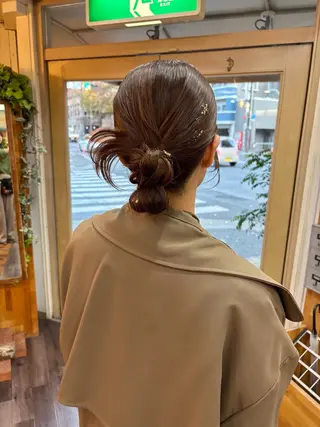 ヘアアレンジ bright所属・miku ヘアセット/着付けのヘアスタイル