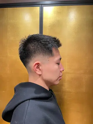 ショート メンズ ほり たつみのヘアスタイル