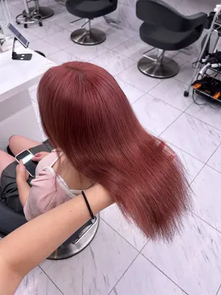 カラー 透明感ベージュ🤎 ナチュラルレイヤーのヘアスタイル