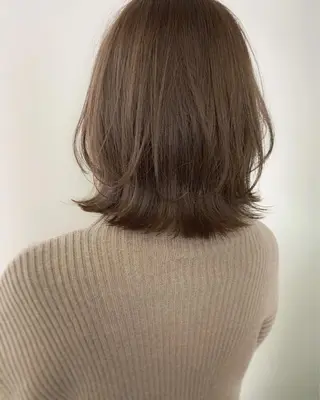 ミディアム カラー ひらやま りょういちのヘアスタイル