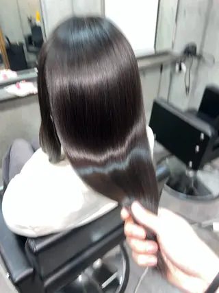 セミロング 🫧髪質改善 縮毛矯正特化🫧中西のヘアスタイル