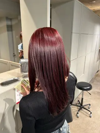 ロング カラー カラーモデル 募集🤍🌷yuraのヘアスタイル