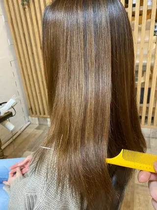 セミロング 髪質改善✨ 角谷　勇のヘアスタイル