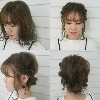 ヘアアレンジ 今中 小百合のヘアスタイル