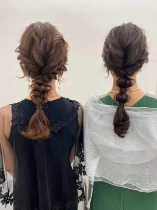 ヘアアレンジ 顔骨格似合わせカット 乾陽菜のヘアスタイル