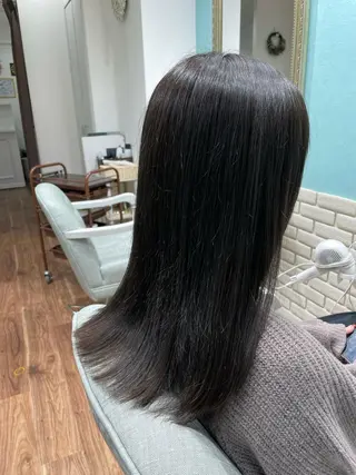 セミロング 渡辺 広宣のヘアスタイル