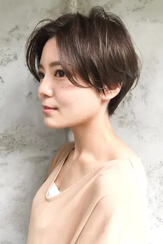 ショート 艶髪ショートの匠✂️ 錦糸町佐藤店長のヘアスタイル