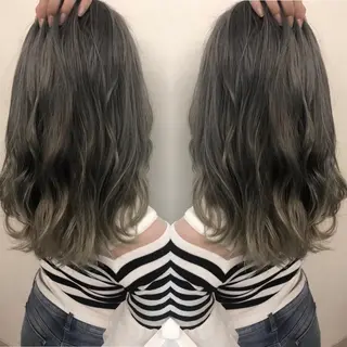 セミロング 美髪矯正・レイヤー 倉友哉のヘアスタイル