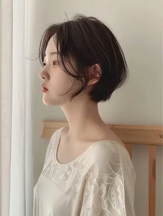 ショート natsumi🍀艶 カラー/美髪縮毛のヘアスタイル