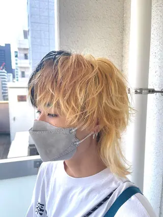 メンズ 市原亮/塩釜口/ ツイスパ/波巻きのヘアスタイル