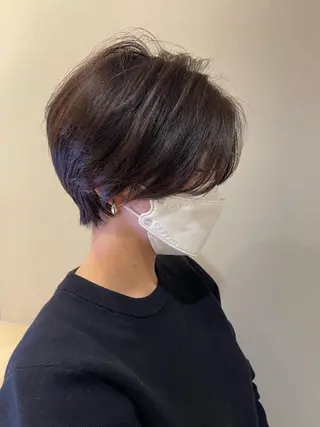 ショート ショート✨顔まわり マツモト ショウゴのヘアスタイル