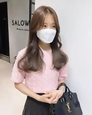 ロング カラー マンツーマン半個室 tamuraのヘアスタイル