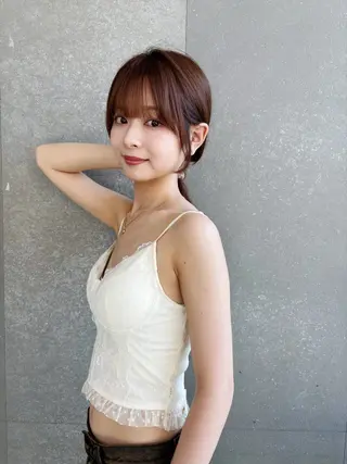 ミディアム カラー 【博多髪質改善】 吉村　清志のヘアスタイル