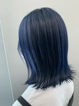 ミディアム カラー theF___ yukoのヘアスタイル