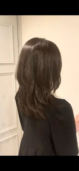 セミロング グッドネイバーズ銀座所属・伊藤 鳳雅のヘアスタイル