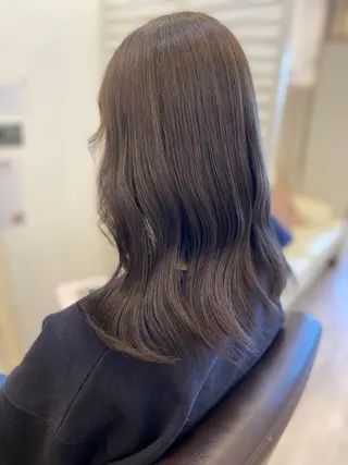 ミディアム 【ミルメルシー】 HARUKAのヘアスタイル