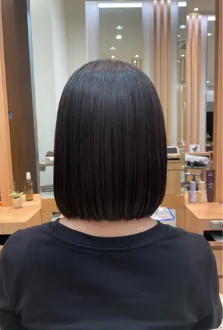 ショート OASIS AVEDA 立川所属・ストレート/カラー ゆづきのヘアスタイル