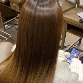 AOI🎀 顔周り カット/透明感カラーのヘアスタイル