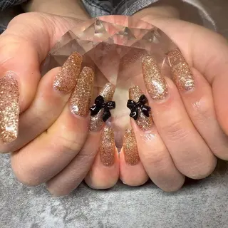 ネイル 妹尾/長さだし パラジェルフィルインのネイルデザイン