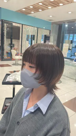 ミディアム ハイトーンカラー✨️ 艶カラー特化Amiのヘアスタイル