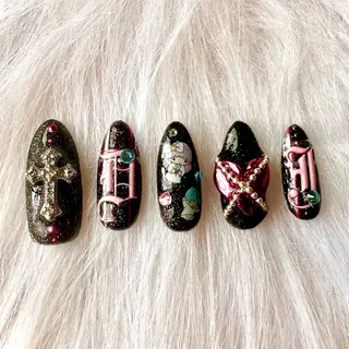 ネイル Nail ヌシん家 AKANEのネイルデザイン
