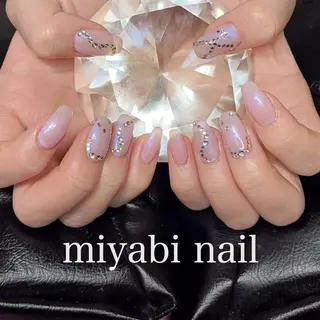 ネイル miyabi nail 桂川駅近くのネイルデザイン