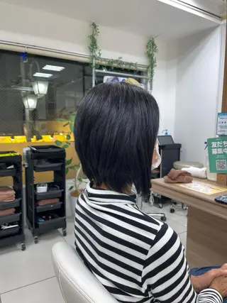 ミディアム 藤原 亜美🤍のヘアスタイル