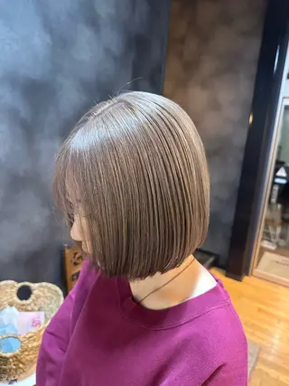 カラー 坂庭 美夢のヘアスタイル