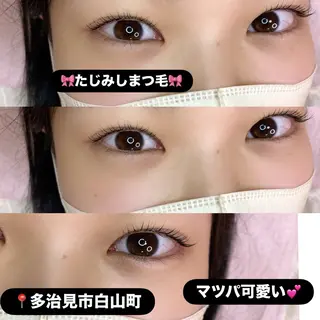 マツエク・マツパ noriko 🎀学割🎀のマツエク・マツパデザイン