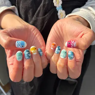 ネイル nail salon こぐまのネイルデザイン