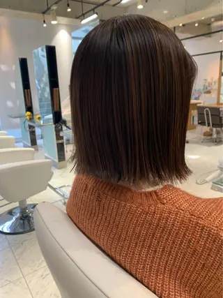 ショート カラー kaho.🌿 ショートヘア⭐️のヘアスタイル