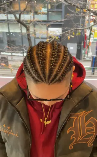 ヘアアレンジ メンズ 渋谷/フェード/ 國分 翔のヘアスタイル