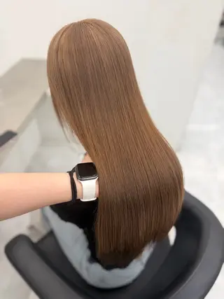 カラー 透明感ベージュ🎀 Anju/渋谷🎀のヘアスタイル