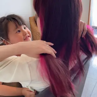 ロング 三浦 健太郎のヘアスタイル