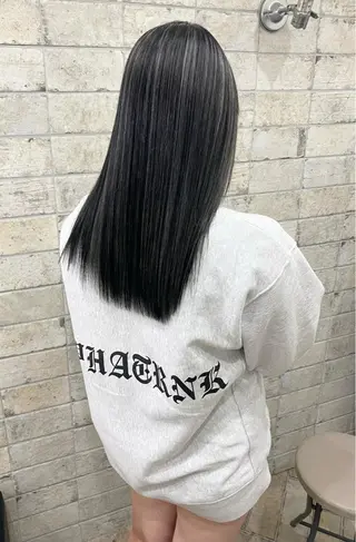 ロング カラー オーナースタイリスト 奈須雄紀のヘアスタイル