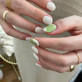 ネイル kiii.__ ✴︎*のネイルデザイン