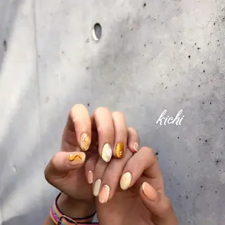 ネイル kichi･: *のネイルデザイン