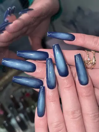 ネイル NES NAIL所属・さゆり￤推しキャラ ￤ロングネイル🩷のネイルデザイン