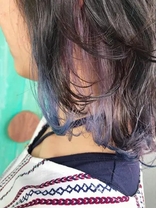 ショート カラー レイヤーカット匠 イソザキノリユキのヘアスタイル
