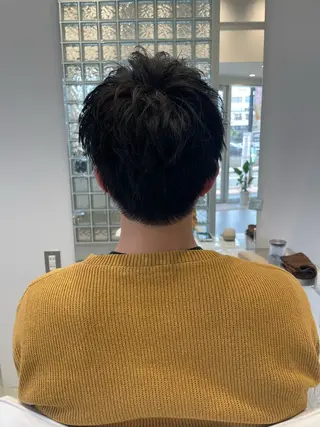 メンズ 無料ショートモデル 募集中❗️秋山ひらいのヘアスタイル