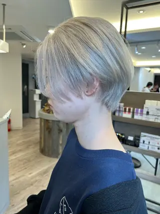 ショート ケアブリーチ🌟 ♢WATARU♢のヘアスタイル