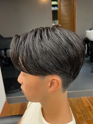 ショート メンズ メンズカット✂️ スキンフェード伊藤陸のヘアスタイル
