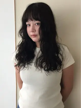 ロング 松林 芽依のヘアスタイル