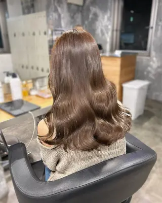 ロング カラー 赤み消しカラー 🍀JUNKIのヘアスタイル