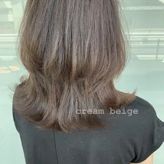 セミロング 🫧艶髪カラー🫧 森本くるみのヘアスタイル