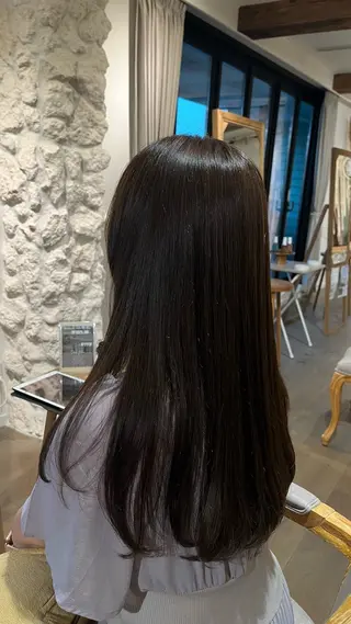 ロング カンノ シュンのヘアスタイル