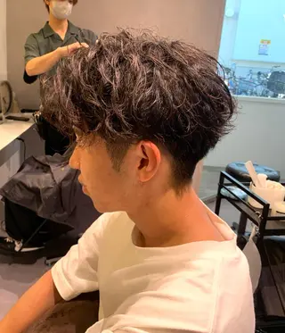 メンズ 濱口 健慎のヘアスタイル